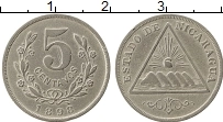 Продать Монеты Никарагуа 5 сентаво 1899 Медно-никель