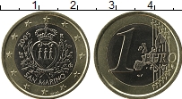 Продать Монеты Сан-Марино 1 евро 2002 Биметалл