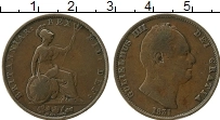Продать Монеты Великобритания 1 пенни 1831 Медь