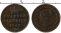 Продать Монеты Великобритания 1/4 фартинга 1853 Медь
