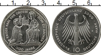 Продать Монеты Германия 10 марок 2000 Серебро