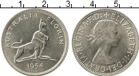 Продать Монеты Австралия 1 флорин 1954 Серебро