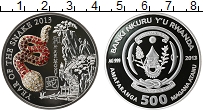 Продать Монеты Руанда 500 франков 2013 Серебро