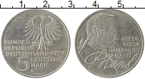 Продать Монеты Германия 5 марок 1974 Серебро