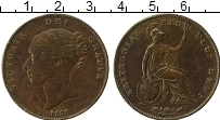 Продать Монеты Великобритания 1 пенни 1859 Медь