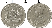 Продать Монеты Австралия 6 пенсов 1926 Серебро