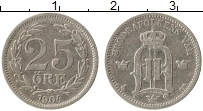 Продать Монеты Норвегия 25 эре 1897 Серебро