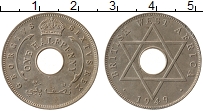 Продать Монеты Западная Африка 1/2 пенни 1947 Медно-никель