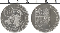Продать Монеты Чехия 200 крон 1995 Серебро