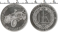 Продать Монеты Чехия 200 крон 2005 Серебро