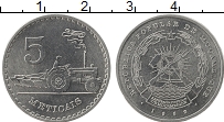 Продать Монеты Мозамбик 5 метикаль 1982 Алюминий