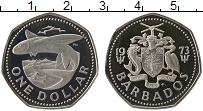 Продать Монеты Барбадос 1 доллар 1973 Медно-никель