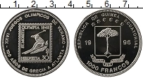 Продать Монеты Экваториальная Гвинея 1000 франков 1996 Медно-никель