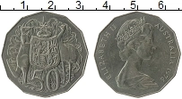 Продать Монеты Австралия 50 центов 1971 Медно-никель