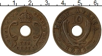 Продать Монеты Восточная Африка 10 центов 1952 Бронза