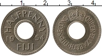 Продать Монеты Фиджи 1/2 пенни 1954 Медно-никель