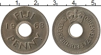Продать Монеты Фиджи 1 пенни 1968 Медно-никель