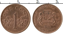 Продать Монеты Сингапур 1 цент 1990 Бронза