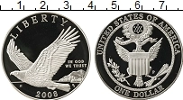 Продать Монеты США 1 доллар 2008 Серебро