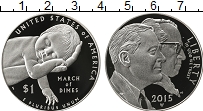 Продать Монеты США 1 доллар 2015 Серебро
