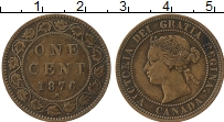 Продать Монеты Канада 1 цент 1876 Медь