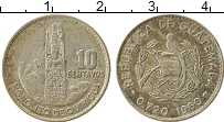 Продать Монеты Гватемала 10 сентаво 1964 Серебро