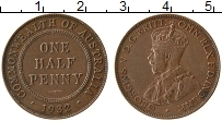 Продать Монеты Австралия 1/2 пенни 1932 Бронза