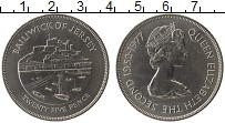 Продать Монеты Остров Джерси 25 пенсов 1977 Медно-никель