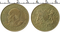 Продать Монеты Кения 10 центов 1978 Латунь
