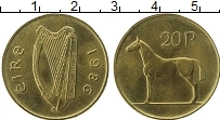 Продать Монеты Ирландия 20 пенсов 1992 Латунь