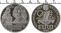 Продать Монеты Нидерланды 50 евро 1996 Серебро