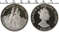 Продать Монеты Острова Питкэрн 1 доллар 1989 Серебро
