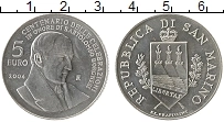 Продать Монеты Сан-Марино 5 евро 2004 Серебро