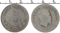 Продать Монеты Италия 2 лиры 1867 Серебро