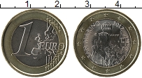 Продать Монеты Сан-Марино 1 евро 2017 Биметалл