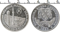 Продать Монеты Босния и Герцеговина 14+2 экю 1993 Серебро