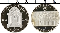 Продать Монеты Италия 5 евро 2011 Серебро