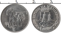 Продать Монеты Сан-Марино 1 лира 1982 Алюминий