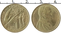 Продать Монеты Ватикан 20 лир 1988 Медь