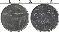 Продать Монеты Сан-Марино 100 лир 1980 Медно-никель