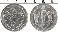 Продать Монеты Сан-Марино 5 евро 2007 Серебро