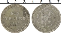 Продать Монеты Гессен-Кассель 1 талер 1835 Серебро
