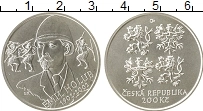 Продать Монеты Чехия 200 крон 2002 Серебро