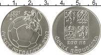 Продать Монеты Чехия 200 крон 2001 Серебро