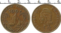 Продать Монеты Полинезия 100 франков 2004 