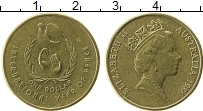 Продать Монеты Австралия 1 доллар 1986 Латунь