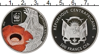 Продать Монеты Центральноафриканская Республика 100 франков 2015 Посеребрение