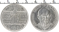 Продать Монеты Ватикан 1000 лир 1993 Серебро