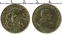 Продать Монеты Ватикан 200 лир 1982 Бронза