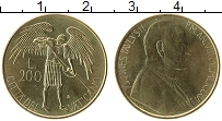 Продать Монеты Ватикан 200 лир 1986 Латунь